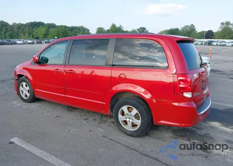 2012 Dodge Grand Caravan Sxt из США, поврежденный, VIN 2C4RDGCG7CR403335